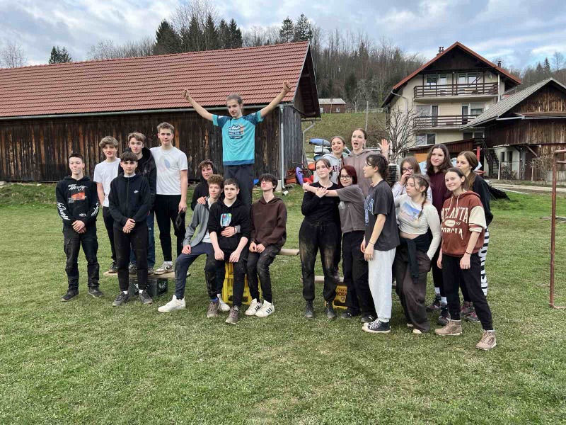 2. dan šole v naravi v Osilnici